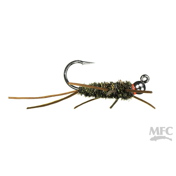 PEACOCK GIRDLE BUG JIG, Size: #6