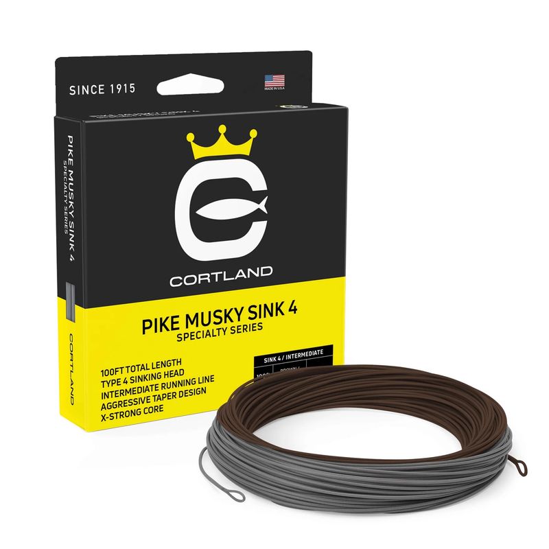 CORTLAND PIKE MUSKY SINK 4 FLY LINE