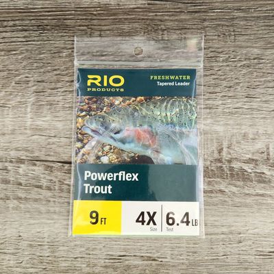 RIO POWERFLEX TROUT LEADER 9FT