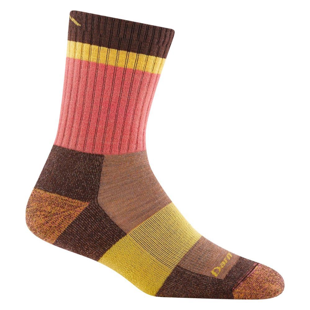 WOMEN&#39;S MICRO CREW LIGHT CUSHION 5018 HEADY BETTY, SIZE &amp; COLOR: SMALL EARTH