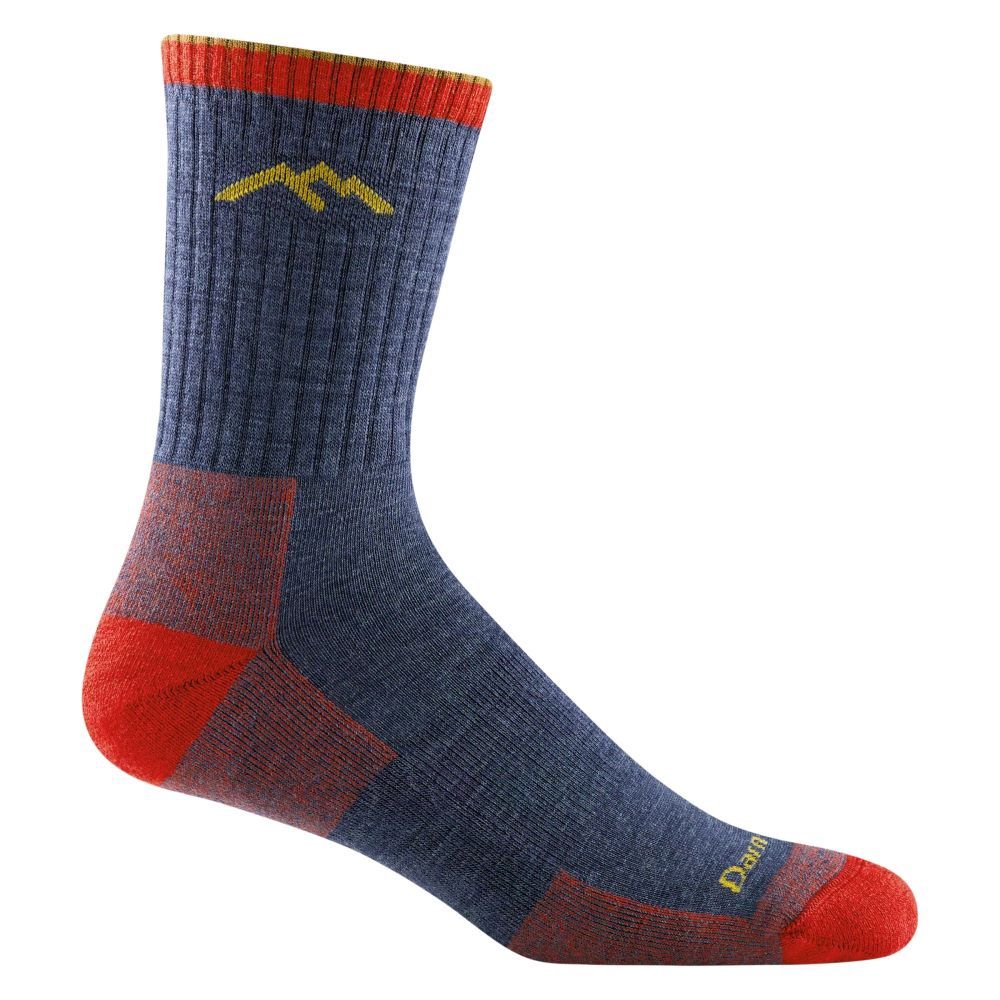 MEN&#39;S MICRO CREW MID CUSHION 1466 HIKER, SIZE &amp; COLOR: X-LARGE DENIM