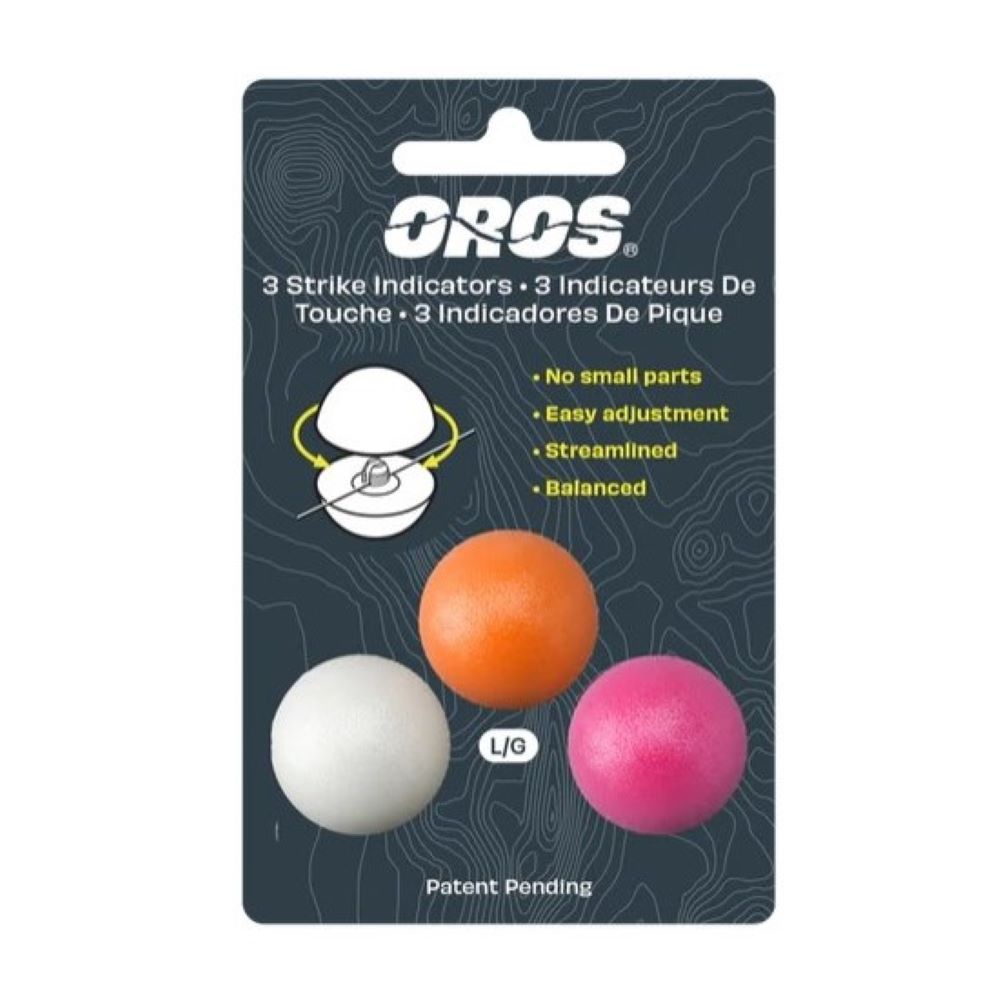OROS STRIKE INDICATORS, Size: LARGE 3PK