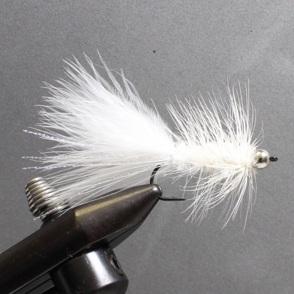 WHITE WOOLY BUGGER