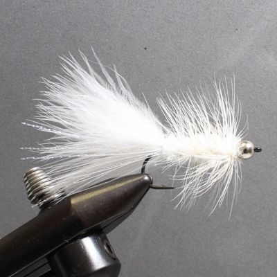 WHITE WOOLY BUGGER