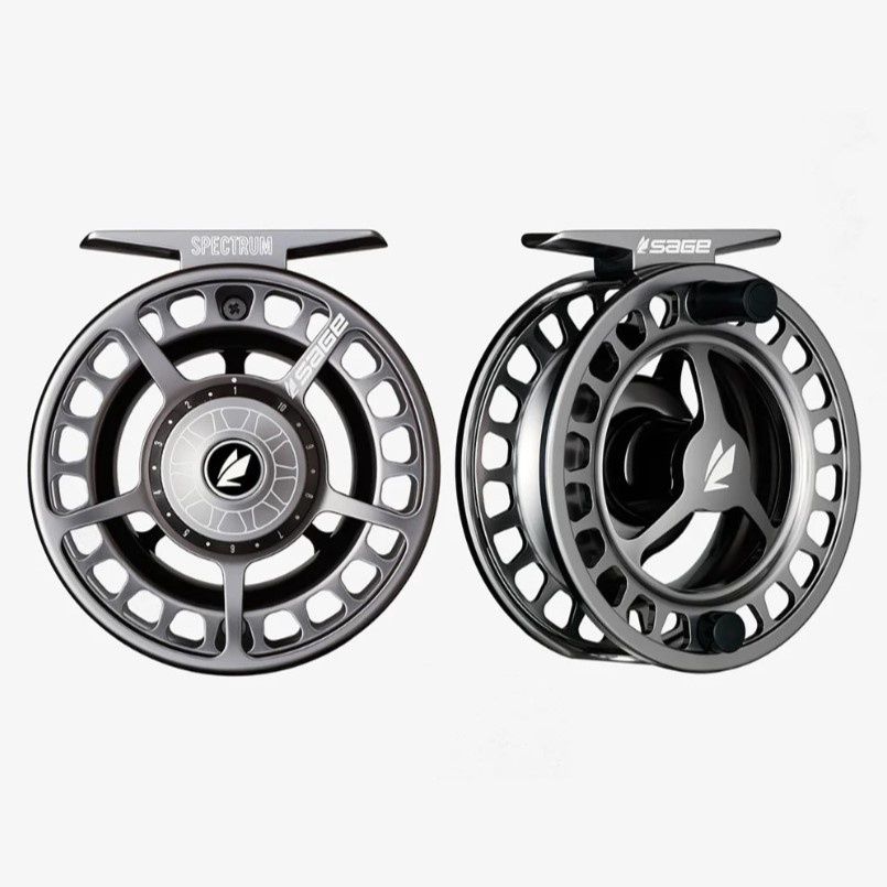SAGE SPECTRUM FLY REEL, Size: 3/4, Color: PLATINUM