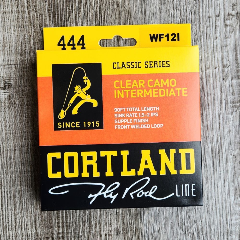 CORTLAND 444 CLEAR CAMO INTERMEDIATE FLY LINE