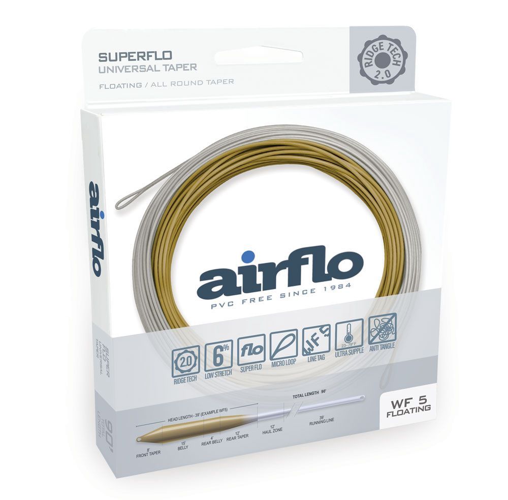 AIRFLO SUPERFLO RIDGE 2.0 UNIVERSAL TAPER FLY LINE