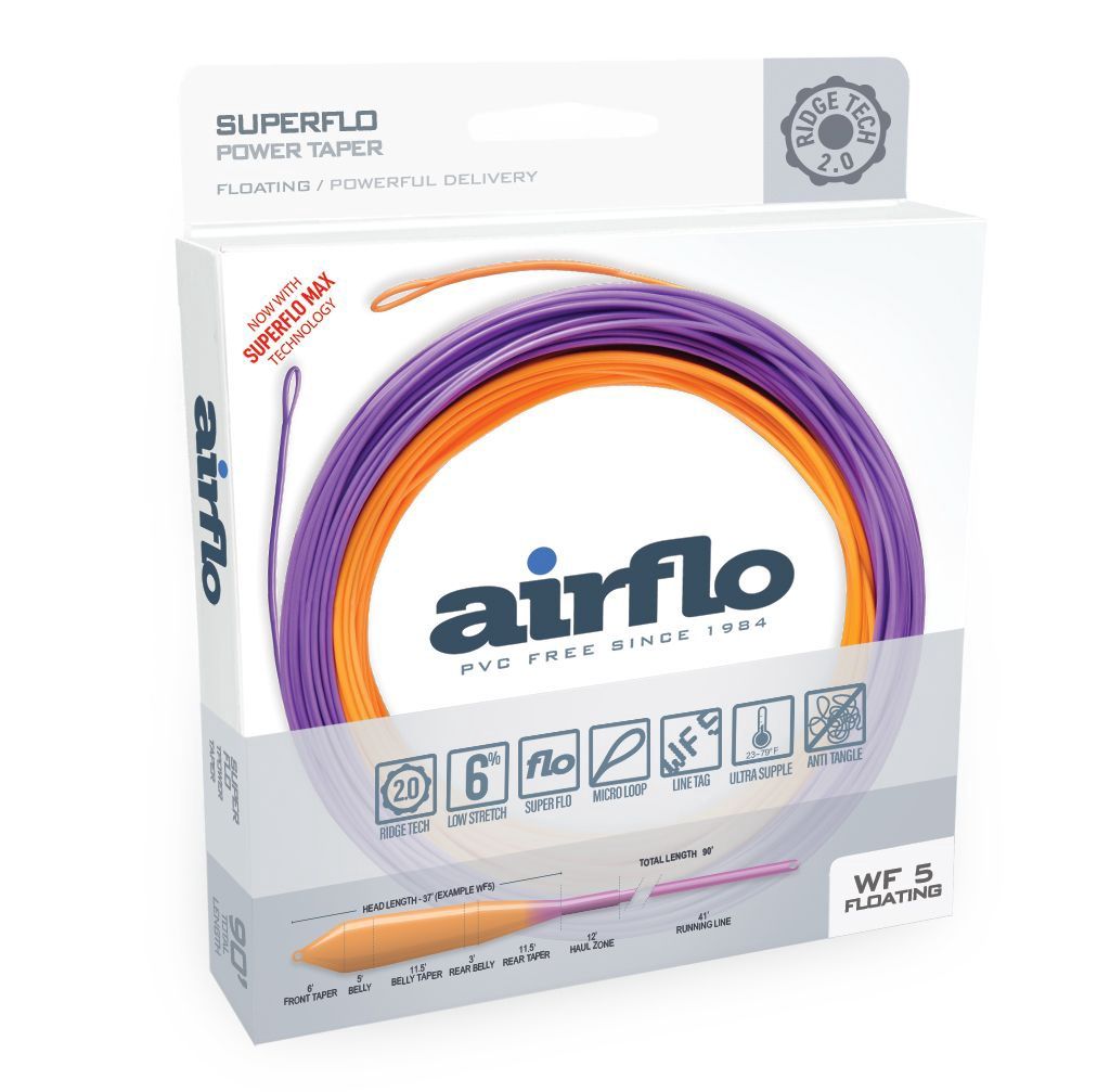 AIRFLO SUPERFLO POWER TAPER FLY LINE