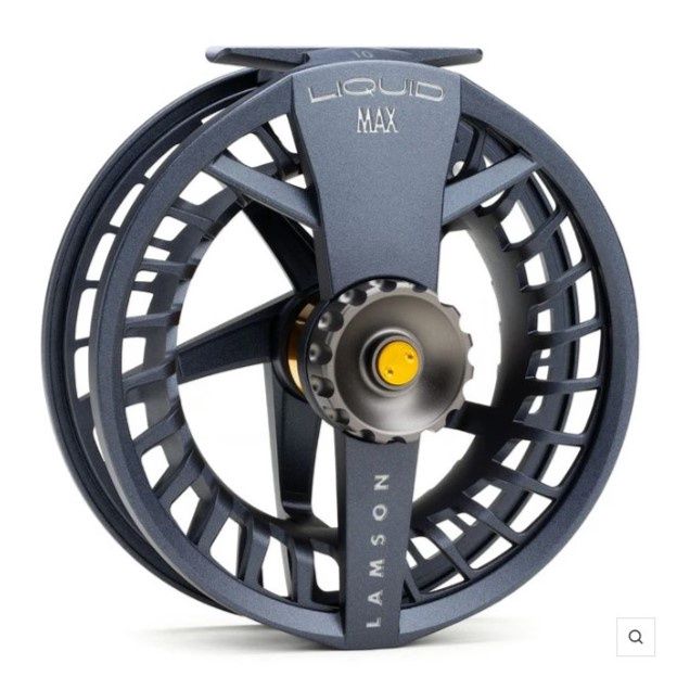 LAMSON LIQUID MAX REEL, Color: CADET, Size: 8W