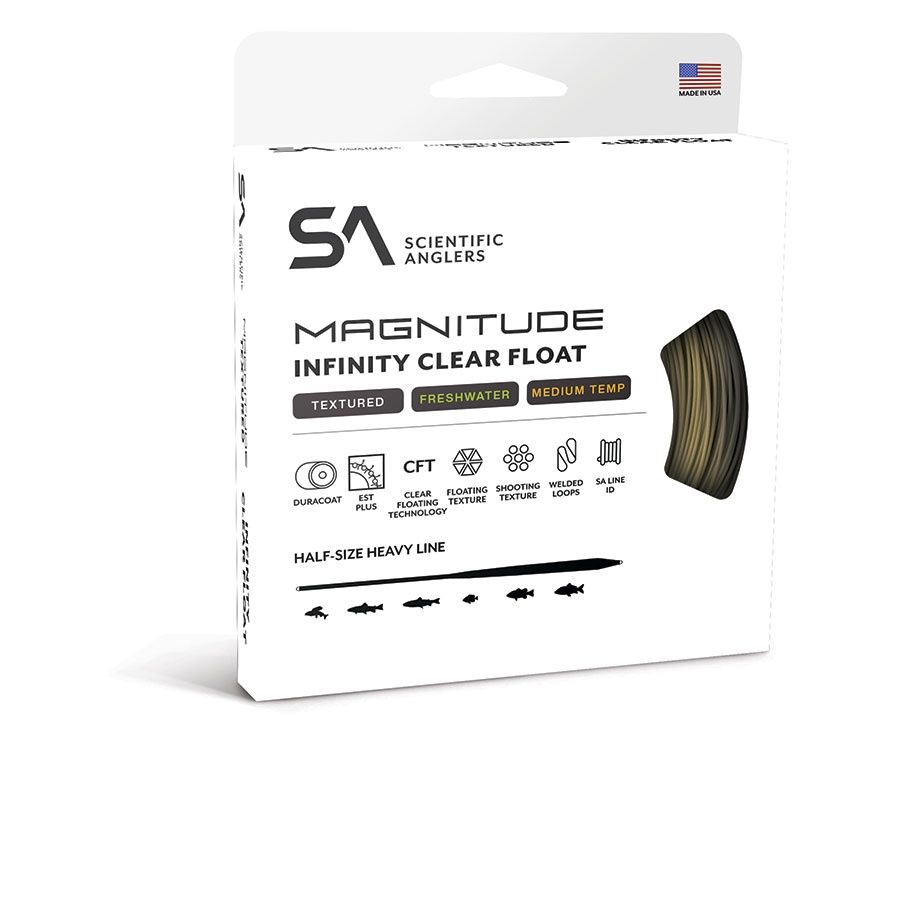 SA MAGNITUDE TEXTURED INFINITY CLEAR TIP FLOAT