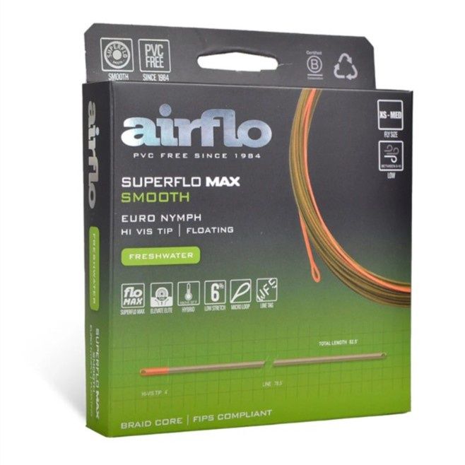 AIRFLO EURO NYMPH FLY LINE, Color: OLIVE