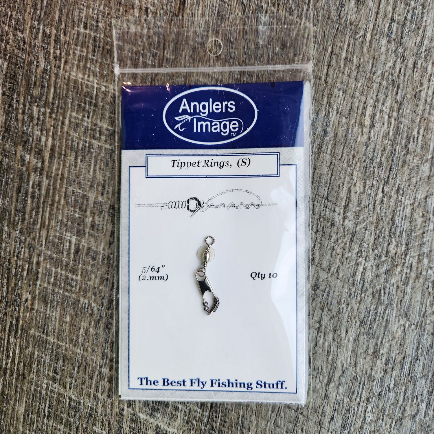 ANGLERS IMAGE TIPPET RINGS, Size: SMALL
