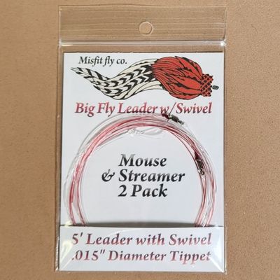 MISFIT 5' MEAT LEADER 2pk