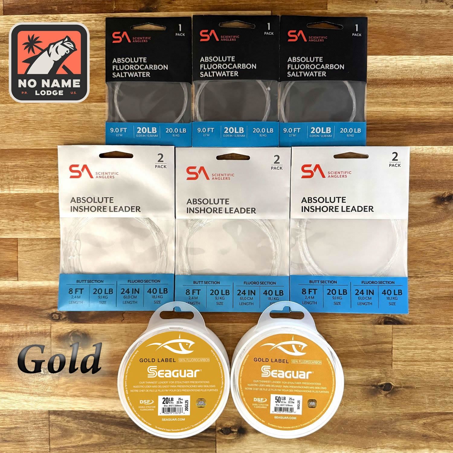 GOLD TARPON &amp; PERMIT LEADER KIT