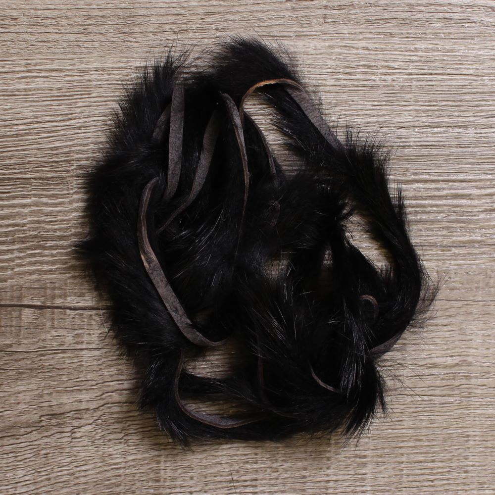 HARELINE RABBIT STRIPS, Color: BLACK