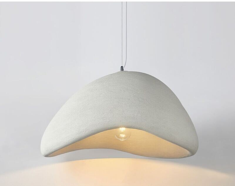 Japanese Wabi-sabi Ceiling Chandeliers, Modern Nordic Dining Living Room