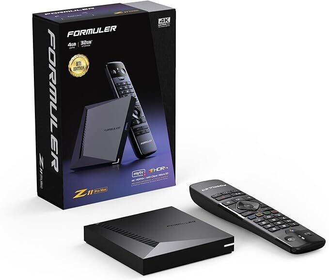 Formuler Z11 Pro Max BT1 EDITION 4K Android OTT Medien-Streamer