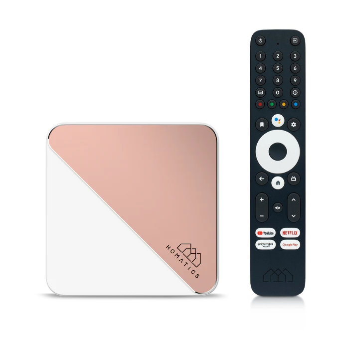 Homatics Box R 4K Plus Android TV 11/12 - Große Premium-Fernbedienung