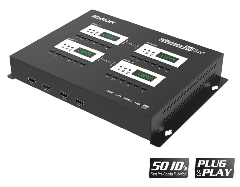 EDISION HDMI MODULATOR 3in1 QUAD