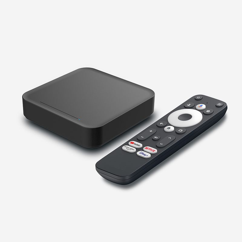 RockTek GT1 4K UHD Streamer mit Google TV 12 2GB / 32GB