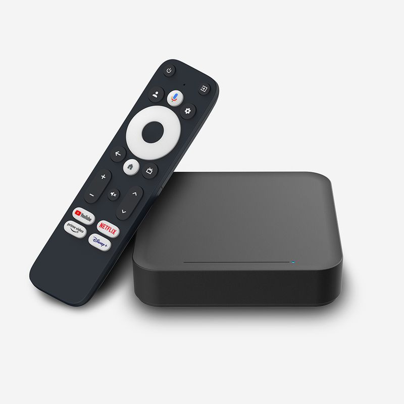 RockTek GT1 4K UHD Streamer mit Google TV 12 2GB / 32GB