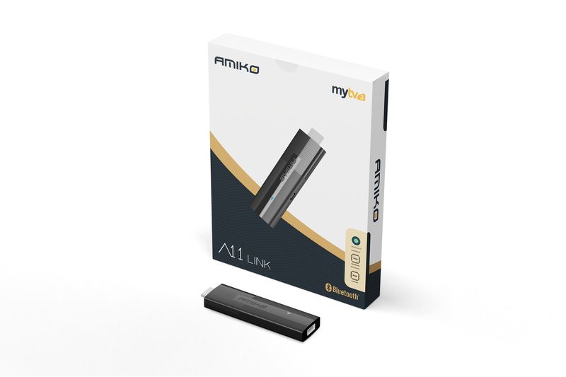 Amiko A11 Link 4K Android OTT Medien-Streamer