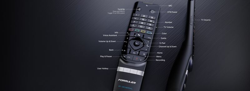 Formuler GTV-BT3 – Bluetooth Voice Fernbedienung mit Tastenbeleuchtung