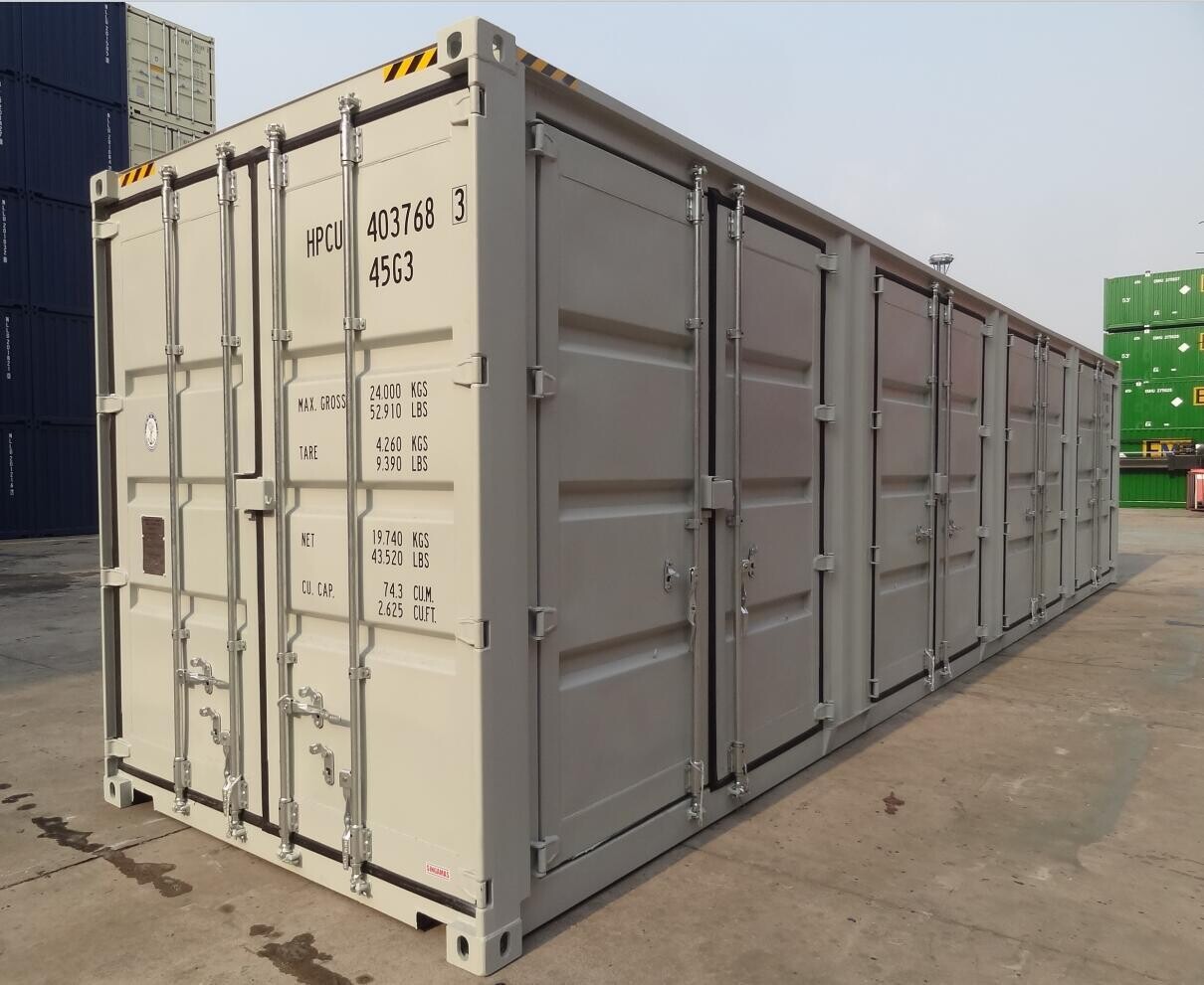 40ft HQ 4 Side Door Container