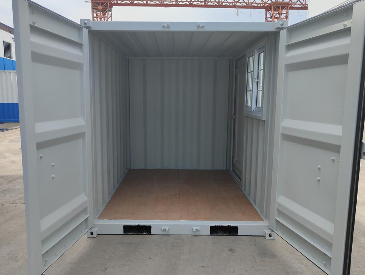 New 7ft Shipping Container - door and window