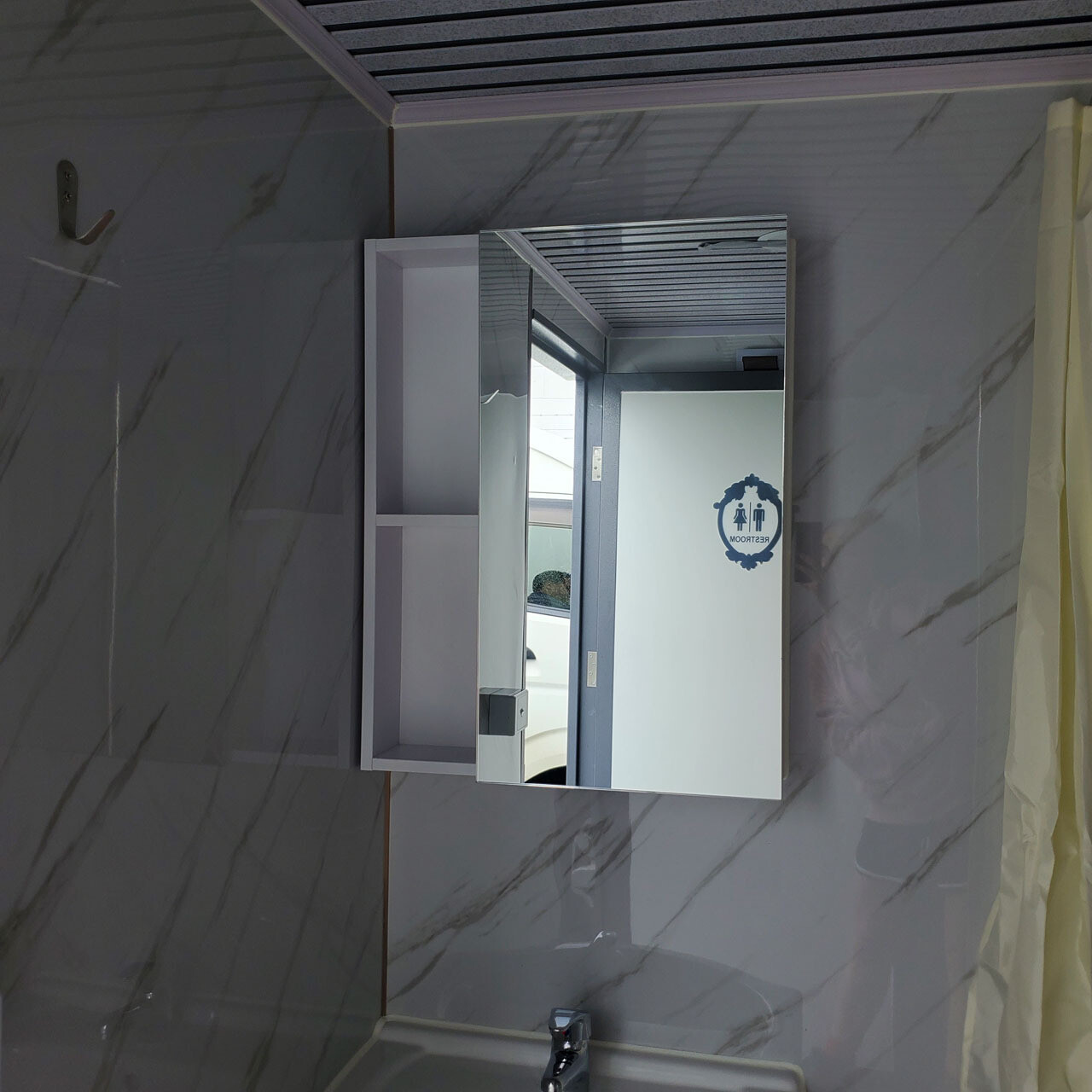 Portable Bathroom Unit - Toilet, Shower &amp; Vanity 01-A