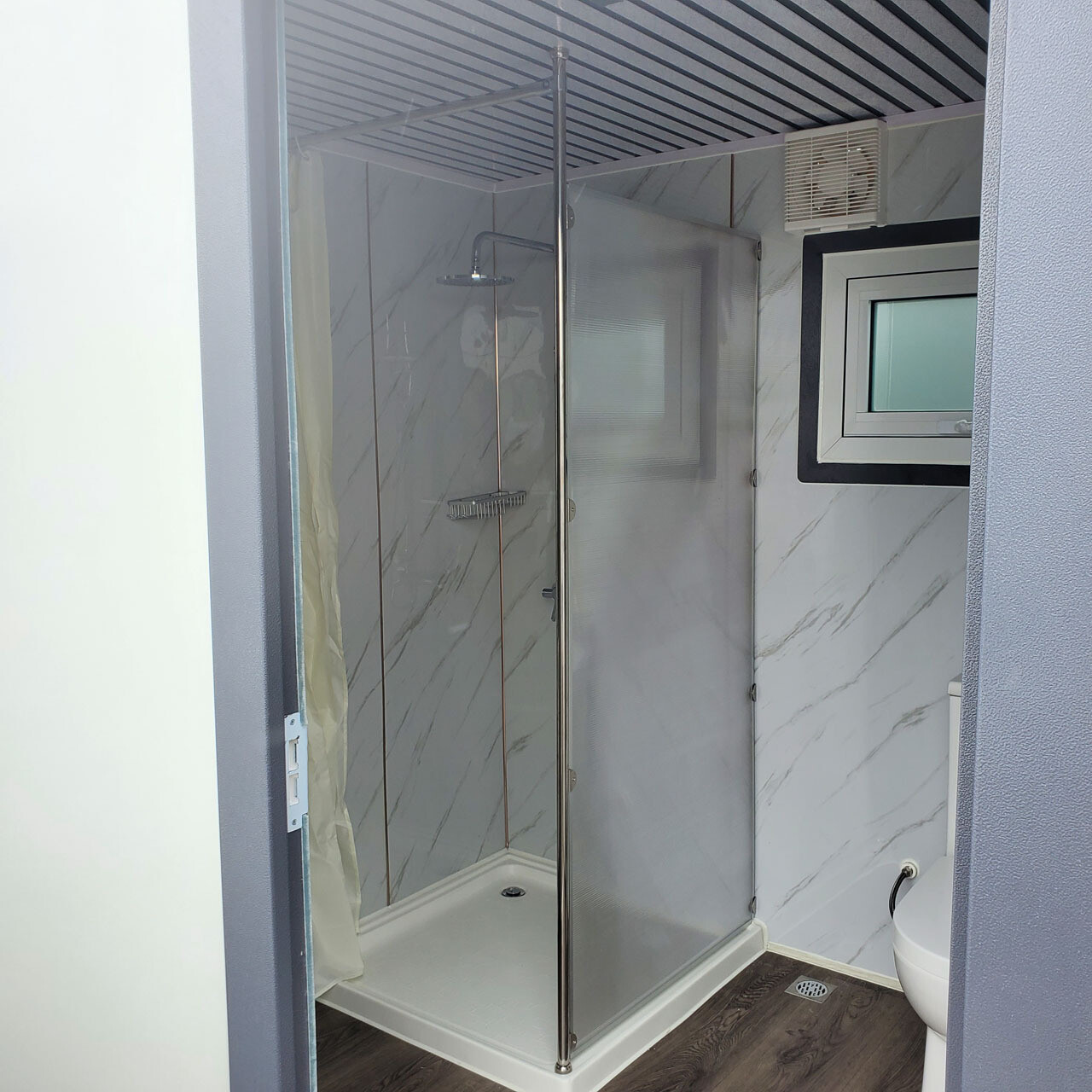 Portable Bathroom Unit - Toilet, Shower &amp; Vanity 01-A