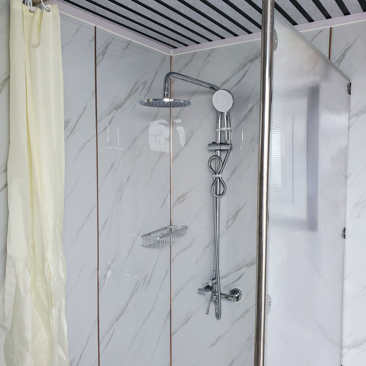 Portable Bathroom Unit - Toilet, Shower &amp; Vanity 01-A