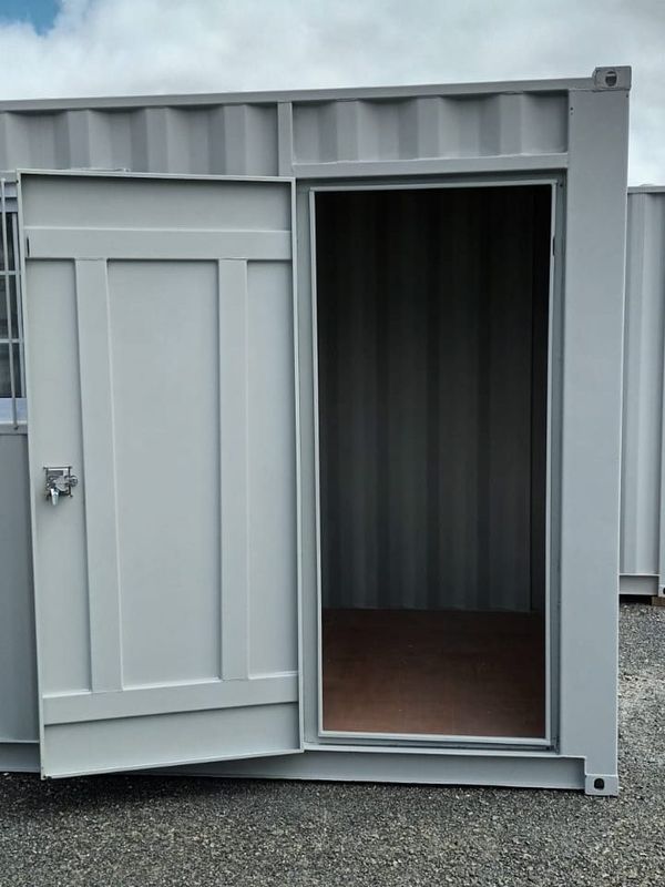 New 12ft Shipping Container  - door and window