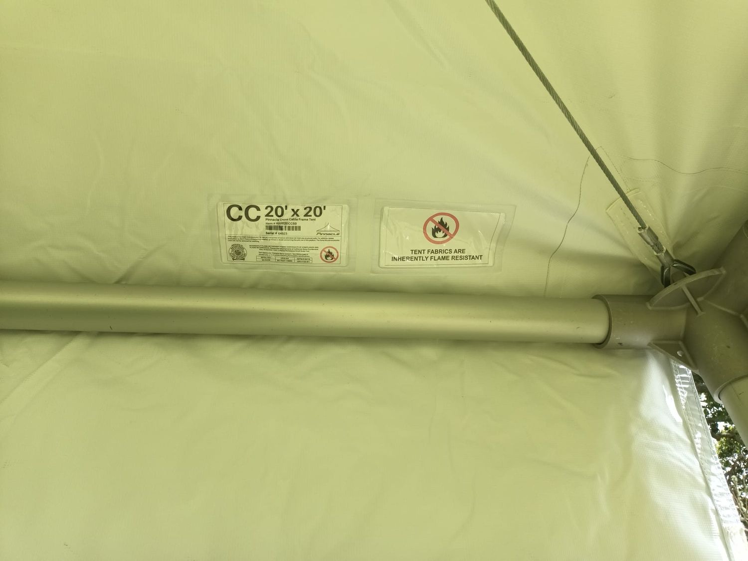 Marquee 6m x 6m Commercial