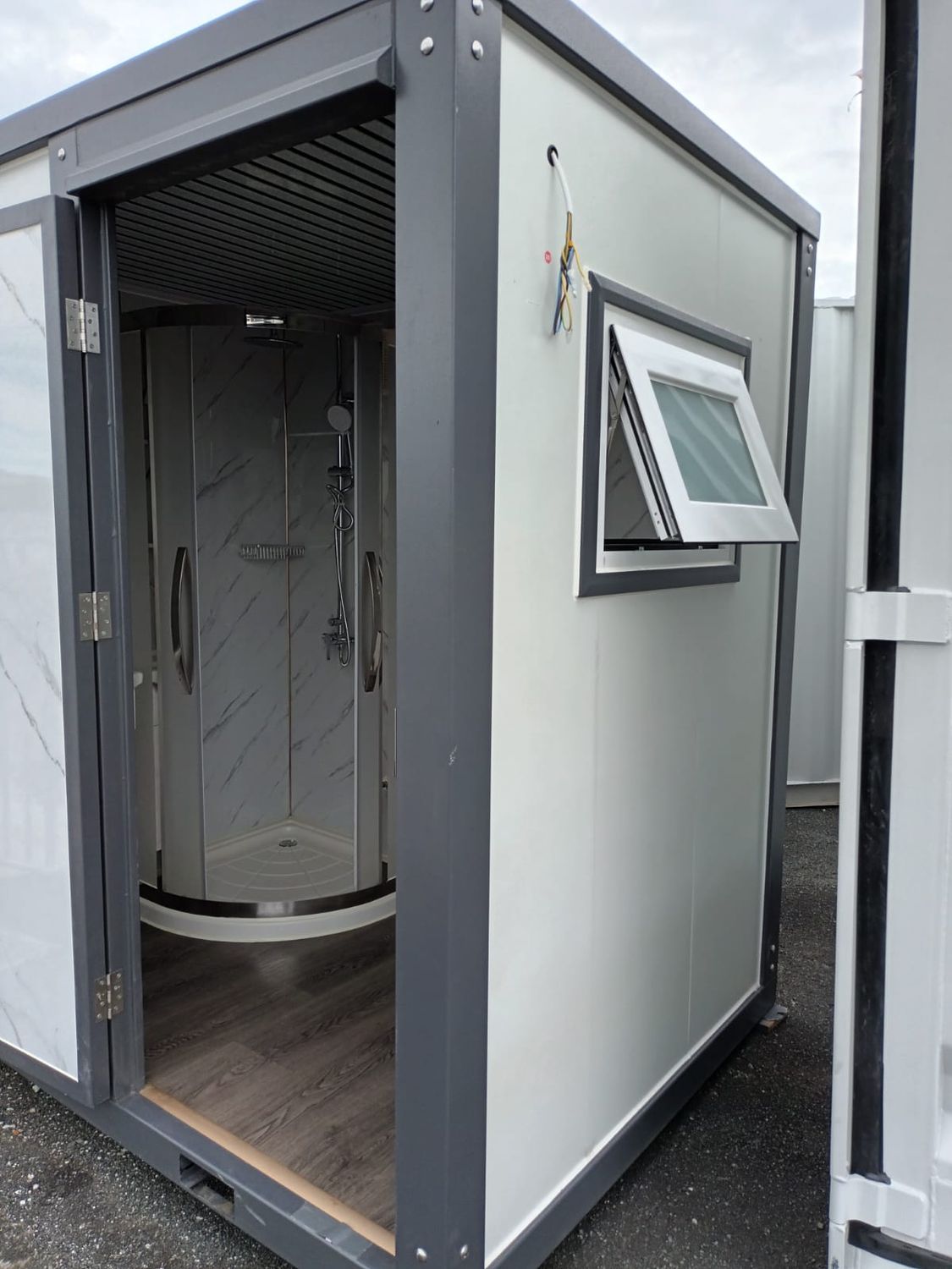 Portable Bathroom Unit - Toilet, Shower &amp; Vanity 02-B