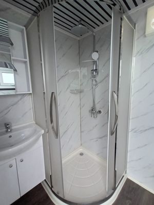 Portable Bathroom Unit - Toilet, Shower &amp; Vanity 02-B