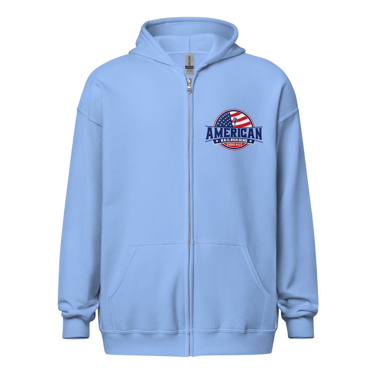 Unisex Zip-Up Hoodie - AR Podcast