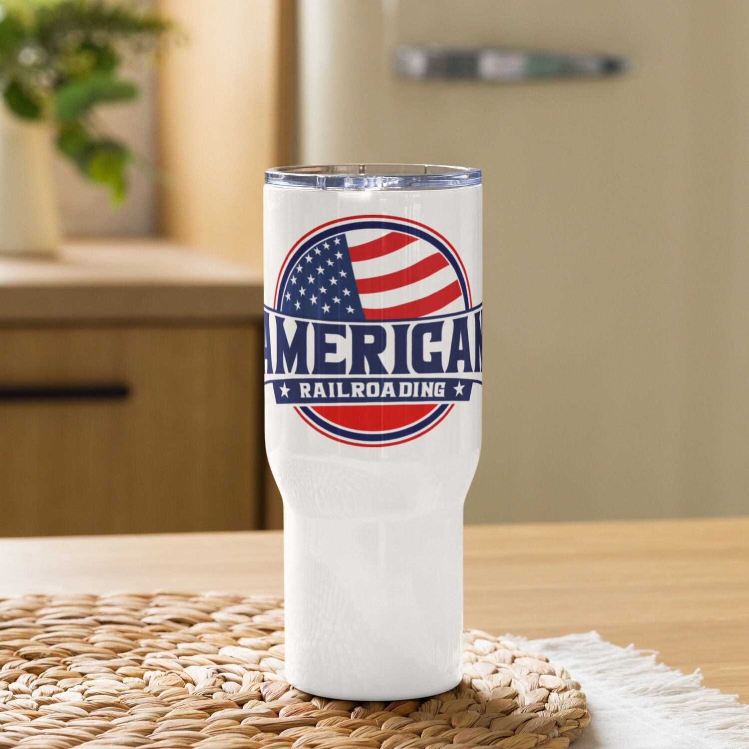Travel Mug with Handle - AR