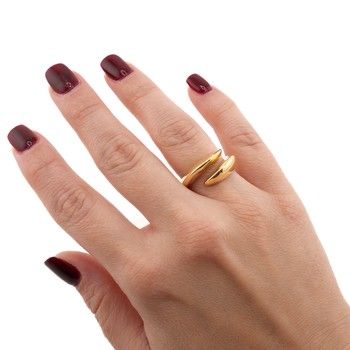 Ring Dbl Oro 14K size 6