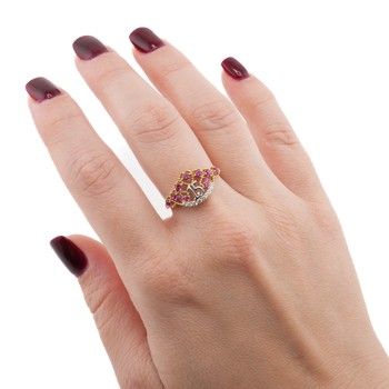 15 Ring Zirc 14K