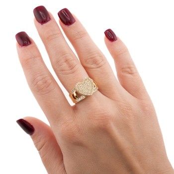 Heart Ring 14K Zirc