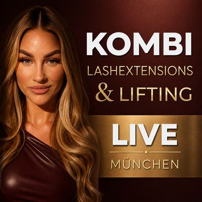 KOMBI  WIMPERNEXTENSIONS & LIFITING SCHULUNG