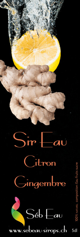 Sir eau Citron Gingembre