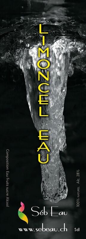 Liqueur limoncello 5 dl.