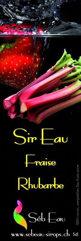 Sireau Fraise Rhubarbe
