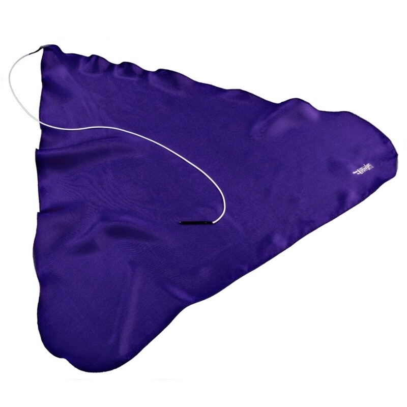 Hodge silk clarinet swab, Color: Purple