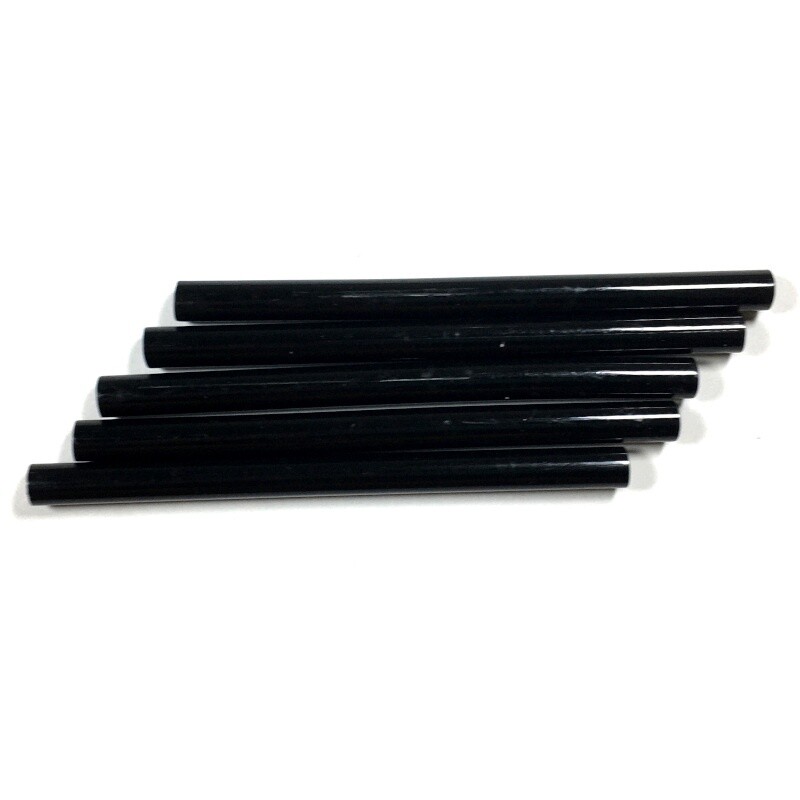 colored hot glue sticks, Color: Black