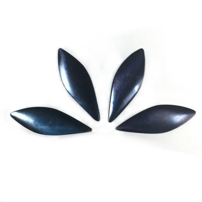 convex steel bassoon plaque