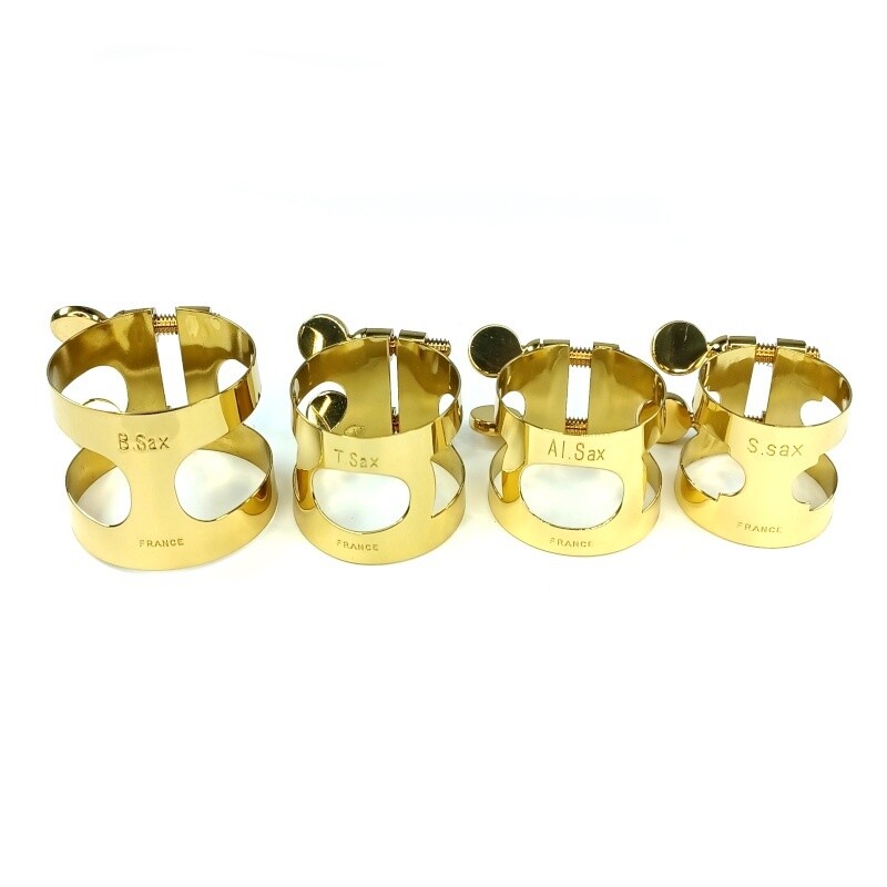 Rigotti Gold Lacquered Saxophone Ligature