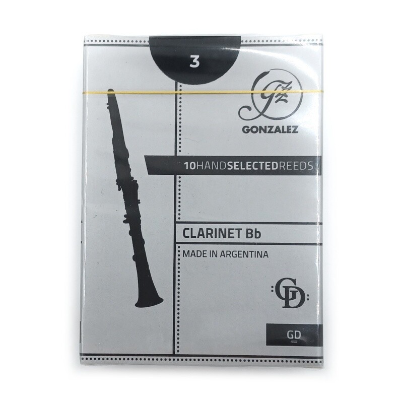Gonzalez GD Clarinet Reeds, Finish: 2.75